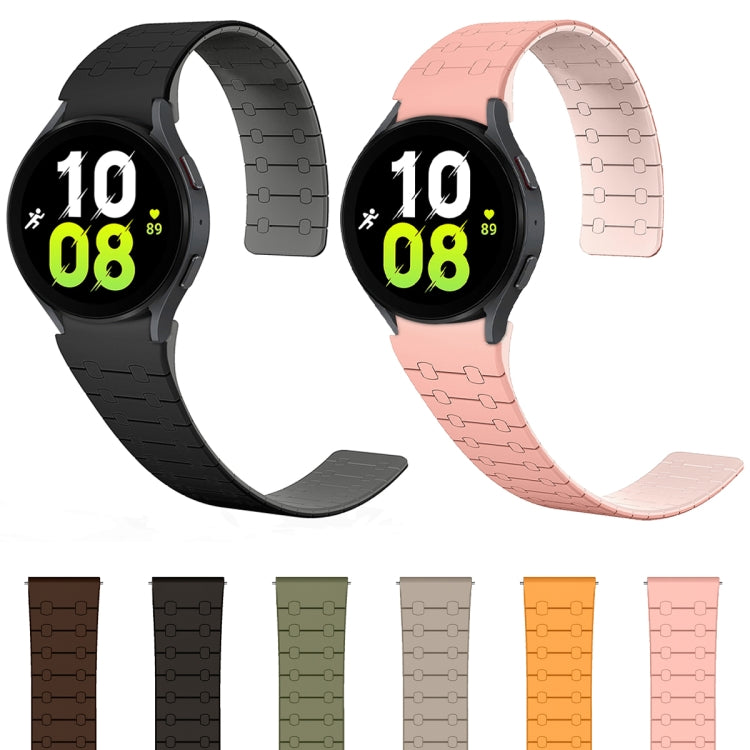 二色ループマグネティックシリコンウォッチバンド、Samsung Galaxy Watch 6 / 5 / 4用