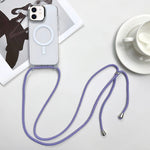 MagSafe Magnetic PC + TPU Phone Case with Lanyard, For iPhone 12, For iPhone 12 Pro Max, For iPhone 12 Pro, For iPhone 11 Pro Max, For iPhone 11