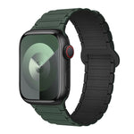 I-Shaped Magnetic Silicone Watch Band, For Apple Watch SE 2023 44mm, For Apple Watch SE 2023 40mm, For Apple Watch Ultra 2 49mm