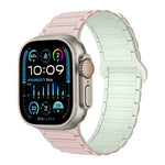 I-Shaped Magnetic Silicone Watch Band, For Apple Watch SE 2023 44mm, For Apple Watch SE 2023 40mm, For Apple Watch Ultra 2 49mm