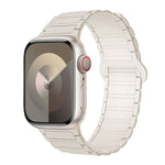 I字型マグネティックシリコンウォッチバンド、Apple Watch Series 9 45mm用、Apple Watch Series 9 41mm用、Apple Watch Ultra 49mm用