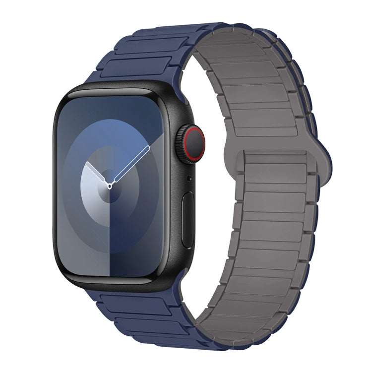 I字型マグネティックシリコンウォッチバンド、Apple Watch Series 9 45mm用、Apple Watch Series 9 41mm用、Apple Watch Ultra 49mm用