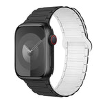 I字型マグネティックシリコンウォッチバンド、Apple Watch Series 9 45mm用、Apple Watch Series 9 41mm用、Apple Watch Ultra 49mm用