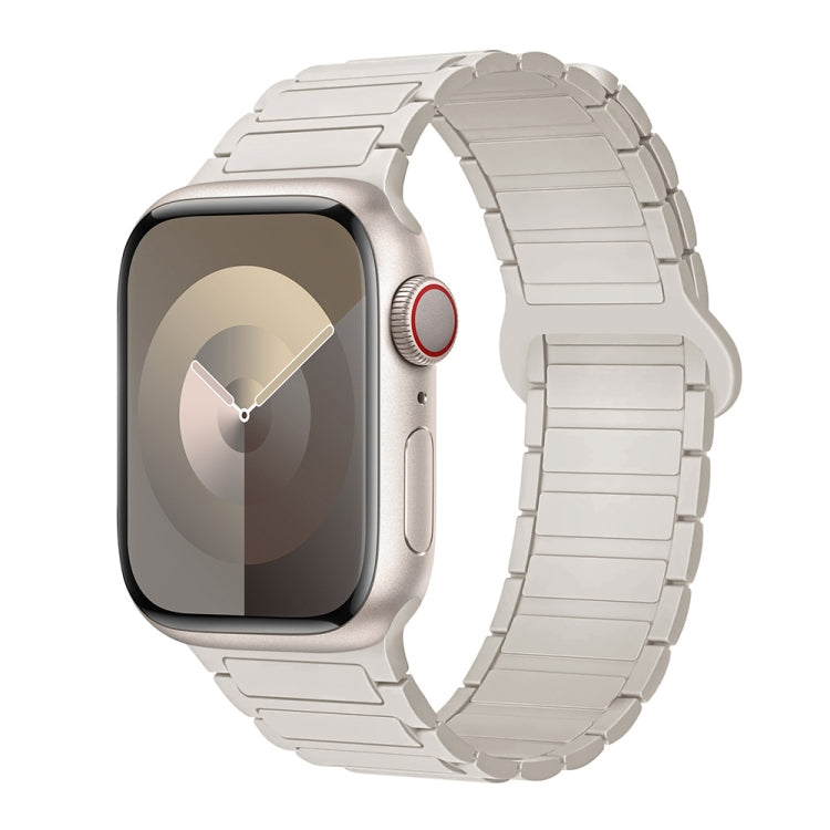 I字型マグネティックシリコンウォッチバンド、Apple Watch Series 9 45mm用、Apple Watch Series 9 41mm用、Apple Watch Ultra 49mm用