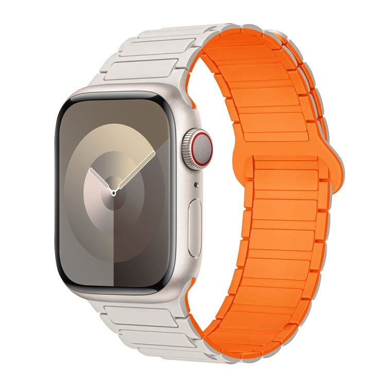 I字型マグネティックシリコンウォッチバンド、Apple Watch Series 9 45mm用、Apple Watch Series 9 41mm用、Apple Watch Ultra 49mm用
