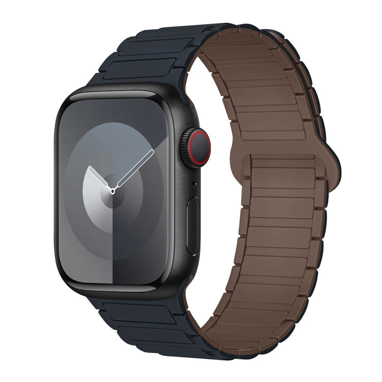 I字型マグネティックシリコンウォッチバンド、Apple Watch Series 9 45mm用、Apple Watch Series 9 41mm用、Apple Watch Ultra 49mm用