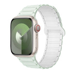 I字型マグネティックシリコンウォッチバンド、Apple Watch Series 9 45mm用、Apple Watch Series 9 41mm用、Apple Watch Ultra 49mm用