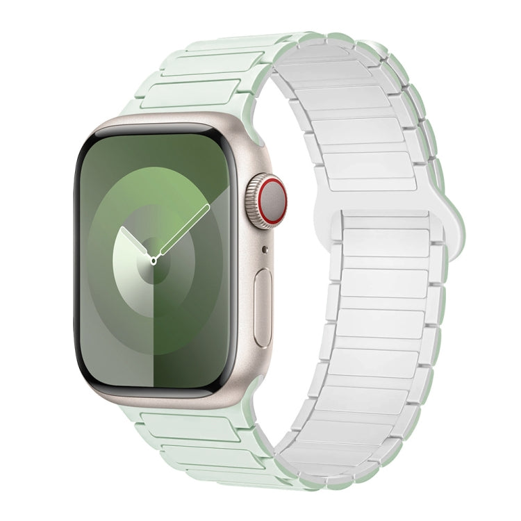 I字型マグネティックシリコンウォッチバンド、Apple Watch Series 9 45mm用、Apple Watch Series 9 41mm用、Apple Watch Ultra 49mm用