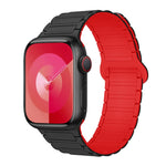 I字型マグネティックシリコンウォッチバンド、Apple Watch Series 9 45mm用、Apple Watch Series 9 41mm用、Apple Watch Ultra 49mm用