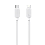 USAMS US-SJ697 USB-C / Type-C から 8ピン 30W ストライプ急速充電データケーブル 1m, 2m, 3m