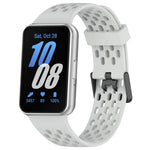 ホールスタイルデュアルバックルシリコンウォッチバンド、Samsung Galaxy Fit 3用