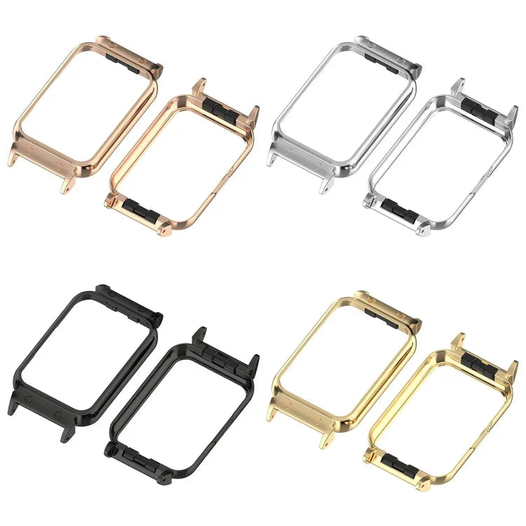 18mm メタルフレームウォッチ保護ケース、Samsung Galaxy Fit 3用