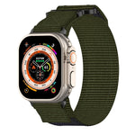 ナイロンフック＆ループファスナーワッチバンド、Apple Watch Series 10 46mm用、Apple Watch Series 10 42mm用、Apple Watch SE 2023 44mm用、Apple Watch SE 2023 40mm用、Apple Watch Ultra 2 49mm用、Apple Watch Series 9 45mm用、Apple Watch Series 9 41mm用