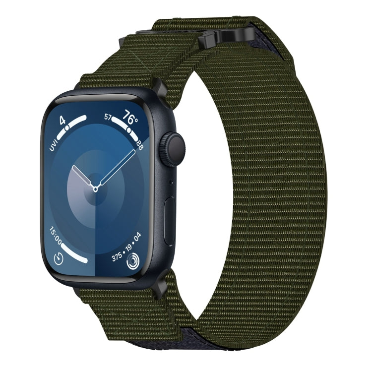 ナイロンフック＆ループファスナーワッチバンド、Apple Watch Series 10 46mm用、Apple Watch Series 10 42mm用、Apple Watch SE 2023 44mm用、Apple Watch SE 2023 40mm用、Apple Watch Ultra 2 49mm用、Apple Watch Series 9 45mm用、Apple Watch Series 9 41mm用