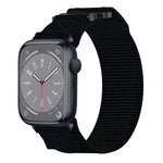 ナイロンフック＆ループファスナーワッチバンド、Apple Watch Series 8 45mm用、Apple Watch SE 2022 40mm用、Apple Watch SE 2022 44mm用、Apple Watch Series 7 41mm用、Apple Watch Series 7 45mm用、Apple Watch SE 40mm用、Apple Watch SE 44mm用