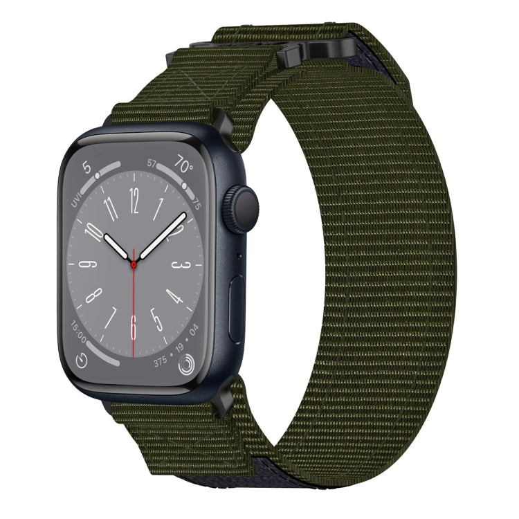 ナイロンフック＆ループファスナーワッチバンド、Apple Watch Series 8 45mm用、Apple Watch SE 2022 40mm用、Apple Watch SE 2022 44mm用、Apple Watch Series 7 41mm用、Apple Watch Series 7 45mm用、Apple Watch SE 40mm用、Apple Watch SE 44mm用