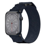 ナイロンフック＆ループファスナーワッチバンド、Apple Watch Series 8 45mm用、Apple Watch SE 2022 40mm用、Apple Watch SE 2022 44mm用、Apple Watch Series 7 41mm用、Apple Watch Series 7 45mm用、Apple Watch SE 40mm用、Apple Watch SE 44mm用