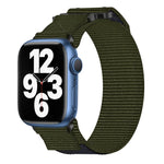 ナイロンフック＆ループファスナーワッチバンド、Apple Watch Series 8 45mm用、Apple Watch SE 2022 40mm用、Apple Watch SE 2022 44mm用、Apple Watch Series 7 41mm用、Apple Watch Series 7 45mm用、Apple Watch SE 40mm用、Apple Watch SE 44mm用