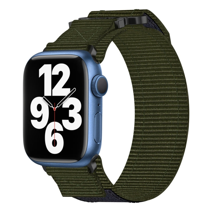 ナイロンフック＆ループファスナーワッチバンド、Apple Watch Series 8 45mm用、Apple Watch SE 2022 40mm用、Apple Watch SE 2022 44mm用、Apple Watch Series 7 41mm用、Apple Watch Series 7 45mm用、Apple Watch SE 40mm用、Apple Watch SE 44mm用
