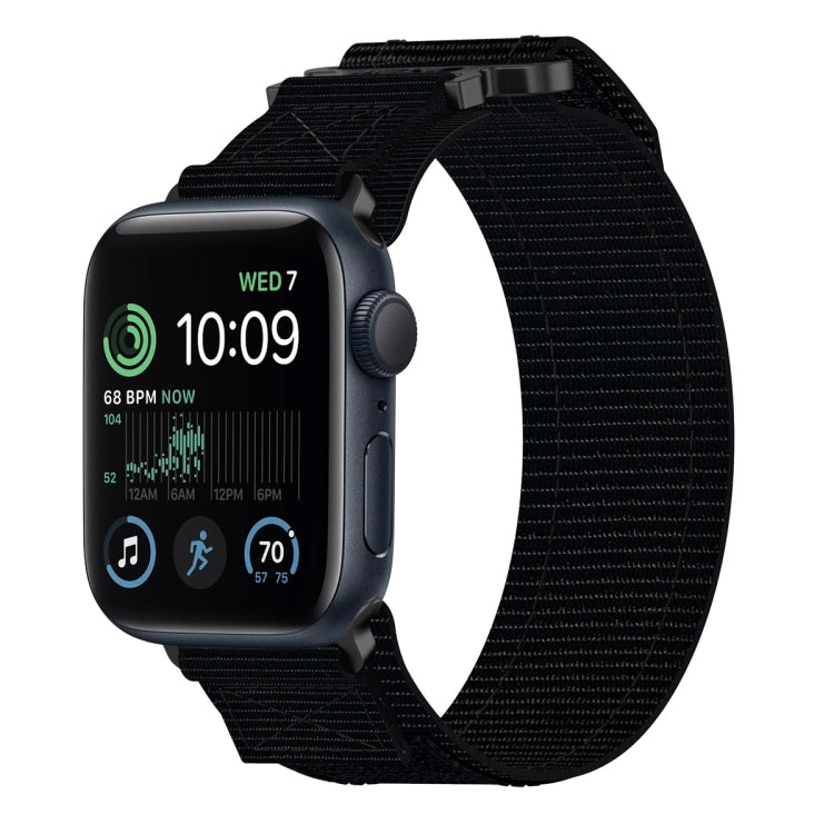 ナイロンフック＆ループファスナーワッチバンド、Apple Watch Series 8 45mm用、Apple Watch SE 2022 40mm用、Apple Watch SE 2022 44mm用、Apple Watch Series 7 41mm用、Apple Watch Series 7 45mm用、Apple Watch SE 40mm用、Apple Watch SE 44mm用