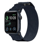 ナイロンフック＆ループファスナーワッチバンド、Apple Watch Series 8 45mm用、Apple Watch SE 2022 40mm用、Apple Watch SE 2022 44mm用、Apple Watch Series 7 41mm用、Apple Watch Series 7 45mm用、Apple Watch SE 40mm用、Apple Watch SE 44mm用