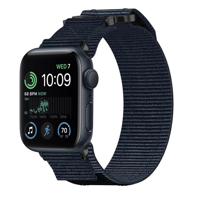 ナイロンフック＆ループファスナーワッチバンド、Apple Watch Series 8 45mm用、Apple Watch SE 2022 40mm用、Apple Watch SE 2022 44mm用、Apple Watch Series 7 41mm用、Apple Watch Series 7 45mm用、Apple Watch SE 40mm用、Apple Watch SE 44mm用
