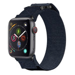 ナイロンフック＆ループファスナーワッチバンド、Apple Watch Series 5 44mm用、Apple Watch Series 5 40mm用、Apple Watch Series 4 44mm用、Apple Watch Series 4 40mm用、Apple Watch Series 3 38mm用、Apple Watch Series 3 42mm用