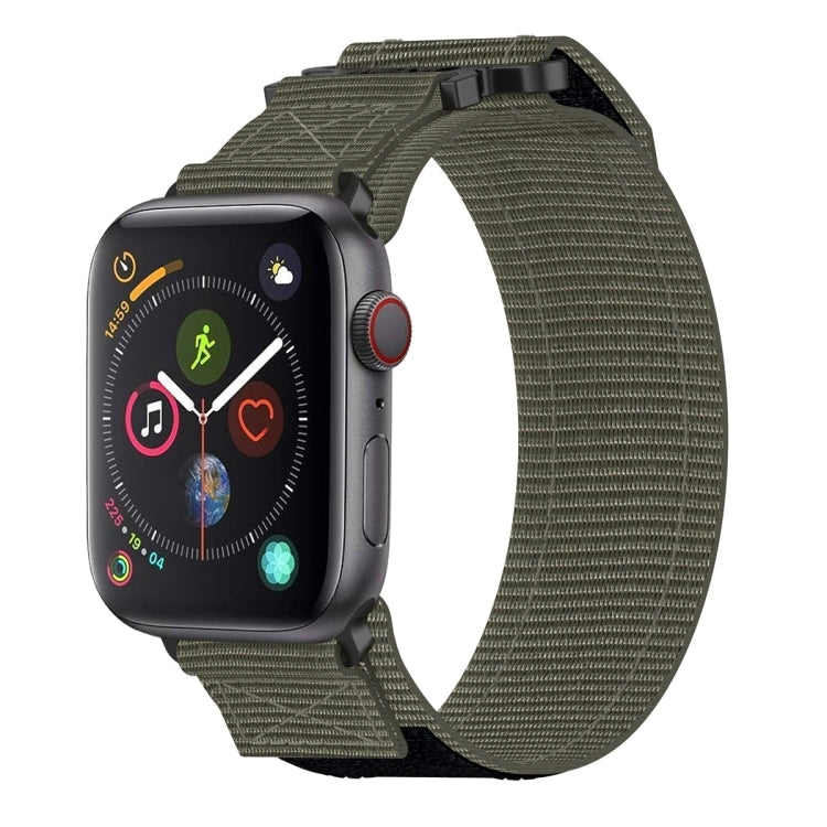 ナイロンフック＆ループファスナーワッチバンド、Apple Watch Series 5 44mm用、Apple Watch Series 5 40mm用、Apple Watch Series 4 44mm用、Apple Watch Series 4 40mm用、Apple Watch Series 3 38mm用、Apple Watch Series 3 42mm用