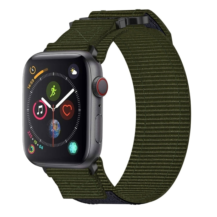 ナイロンフック＆ループファスナーワッチバンド、Apple Watch Series 5 44mm用、Apple Watch Series 5 40mm用、Apple Watch Series 4 44mm用、Apple Watch Series 4 40mm用、Apple Watch Series 3 38mm用、Apple Watch Series 3 42mm用