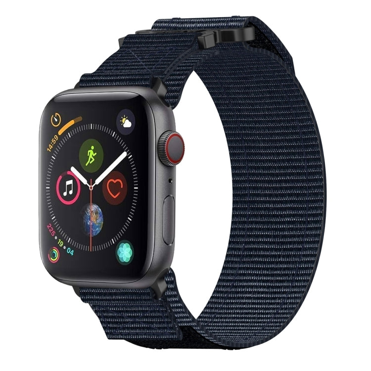 ナイロンフック＆ループファスナーワッチバンド、Apple Watch Series 5 44mm用、Apple Watch Series 5 40mm用、Apple Watch Series 4 44mm用、Apple Watch Series 4 40mm用、Apple Watch Series 3 38mm用、Apple Watch Series 3 42mm用