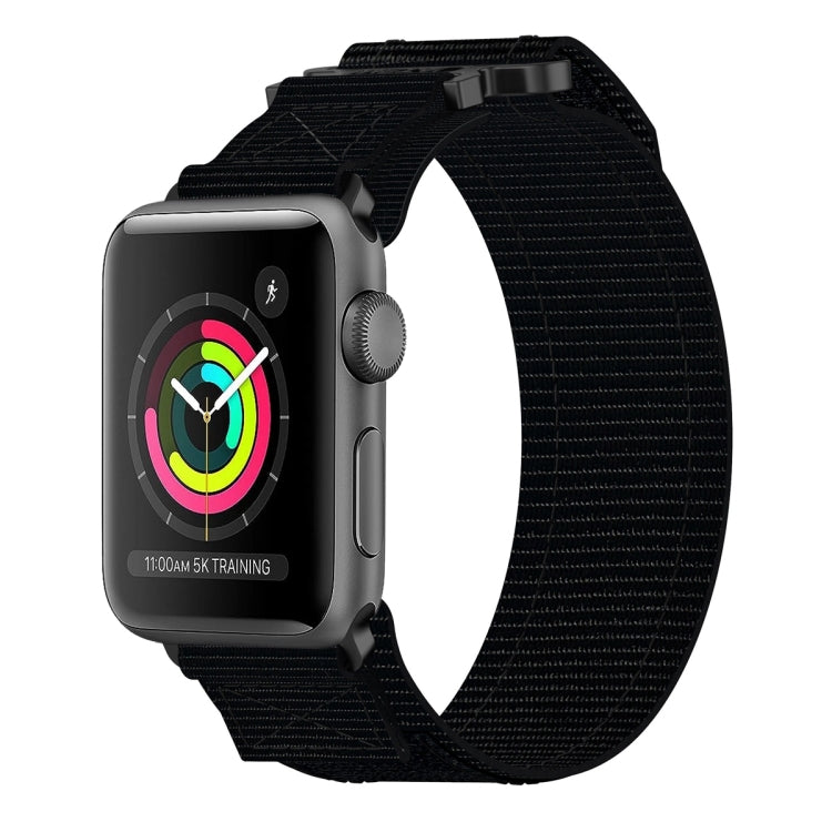 ナイロンフック＆ループファスナーワッチバンド、Apple Watch Series 5 44mm用、Apple Watch Series 5 40mm用、Apple Watch Series 4 44mm用、Apple Watch Series 4 40mm用、Apple Watch Series 3 38mm用、Apple Watch Series 3 42mm用
