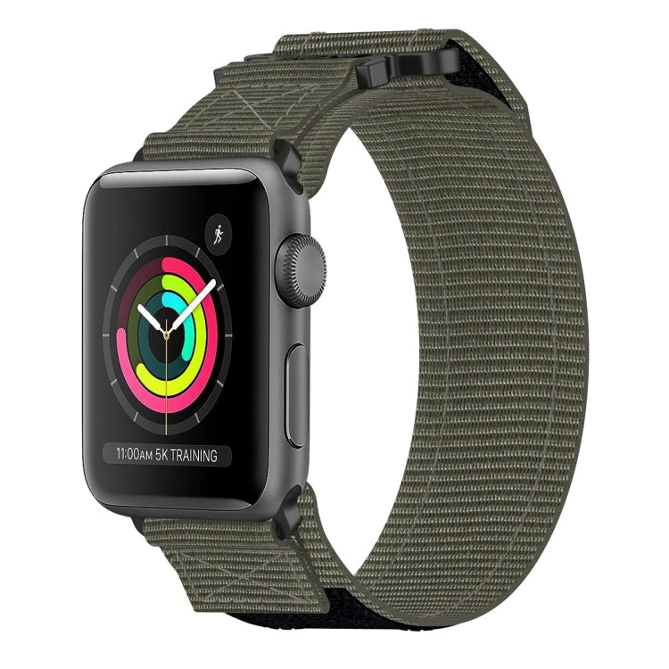 ナイロンフック＆ループファスナーワッチバンド、Apple Watch Series 5 44mm用、Apple Watch Series 5 40mm用、Apple Watch Series 4 44mm用、Apple Watch Series 4 40mm用、Apple Watch Series 3 38mm用、Apple Watch Series 3 42mm用