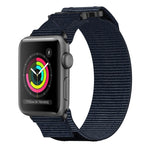 ナイロンフック＆ループファスナーワッチバンド、Apple Watch Series 5 44mm用、Apple Watch Series 5 40mm用、Apple Watch Series 4 44mm用、Apple Watch Series 4 40mm用、Apple Watch Series 3 38mm用、Apple Watch Series 3 42mm用