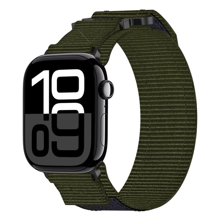 ナイロンフック＆ループファスナーワッチバンド、Apple Watch Series 10 46mm用、Apple Watch Series 10 42mm用、Apple Watch SE 2023 44mm用、Apple Watch SE 2023 40mm用、Apple Watch Ultra 2 49mm用、Apple Watch Series 9 45mm用、Apple Watch Series 9 41mm用