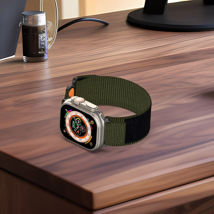 ナイロンフック＆ループファスナーワッチバンド、Apple Watch Series 8 45mm用、Apple Watch SE 2022 40mm用、Apple Watch SE 2022 44mm用、Apple Watch Series 7 41mm用、Apple Watch Series 7 45mm用、Apple Watch SE 40mm用、Apple Watch SE 44mm用