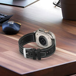 公式バックルハイブリッドナイロン編みシリコンウォッチバンド、Apple Watch 42mm用、Apple Watch 38mm用
