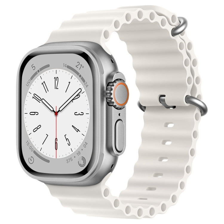 ZGA Ocean シリコンウォッチバンド、Apple Watch Series 10 46mm用、Apple Watch Series 10 42mm用、Apple Watch SE 2023 44mm用、Apple Watch Ultra 2 49mm用、Apple Watch Series 9 45mm用、Apple Watch Ultra 49mm用、Apple Watch Series 8 45mm用