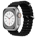 ZGA Ocean シリコンウォッチバンド、Apple Watch Series 10 46mm用、Apple Watch Series 10 42mm用、Apple Watch SE 2023 44mm用、Apple Watch Ultra 2 49mm用、Apple Watch Series 9 45mm用、Apple Watch Ultra 49mm用、Apple Watch Series 8 45mm用