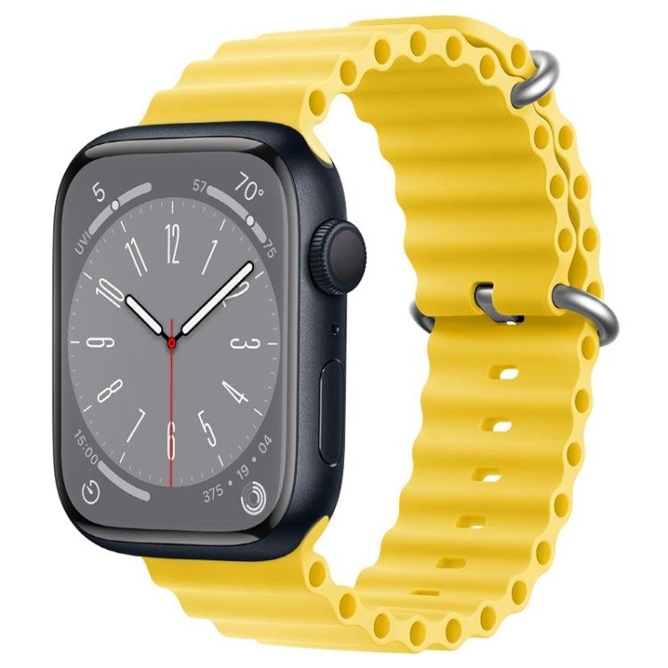 ZGA Ocean シリコンウォッチバンド、Apple Watch Series 10 46mm用、Apple Watch Series 10 42mm用、Apple Watch SE 2023 44mm用、Apple Watch Ultra 2 49mm用、Apple Watch Series 9 45mm用、Apple Watch Ultra 49mm用、Apple Watch Series 8 45mm用
