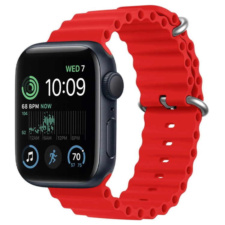 ZGA Ocean シリコンウォッチバンド、Apple Watch Series 10 46mm用、Apple Watch Series 10 42mm用、Apple Watch SE 2023 44mm用、Apple Watch Ultra 2 49mm用、Apple Watch Series 9 45mm用、Apple Watch Ultra 49mm用、Apple Watch Series 8 45mm用