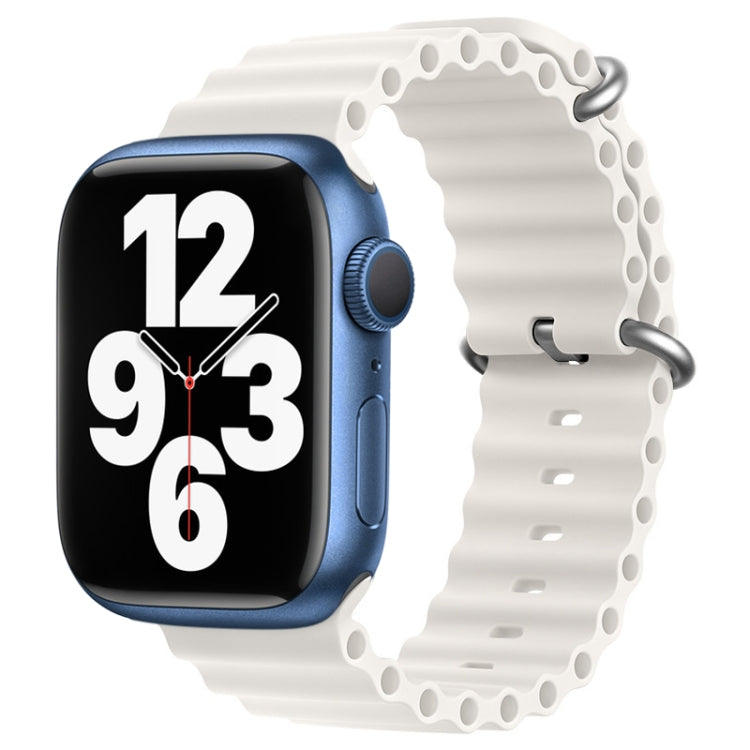 ZGA Ocean シリコンウォッチバンド、Apple Watch Series 10 46mm用、Apple Watch Series 10 42mm用、Apple Watch SE 2023 44mm用、Apple Watch Ultra 2 49mm用、Apple Watch Series 9 45mm用、Apple Watch Ultra 49mm用、Apple Watch Series 8 45mm用
