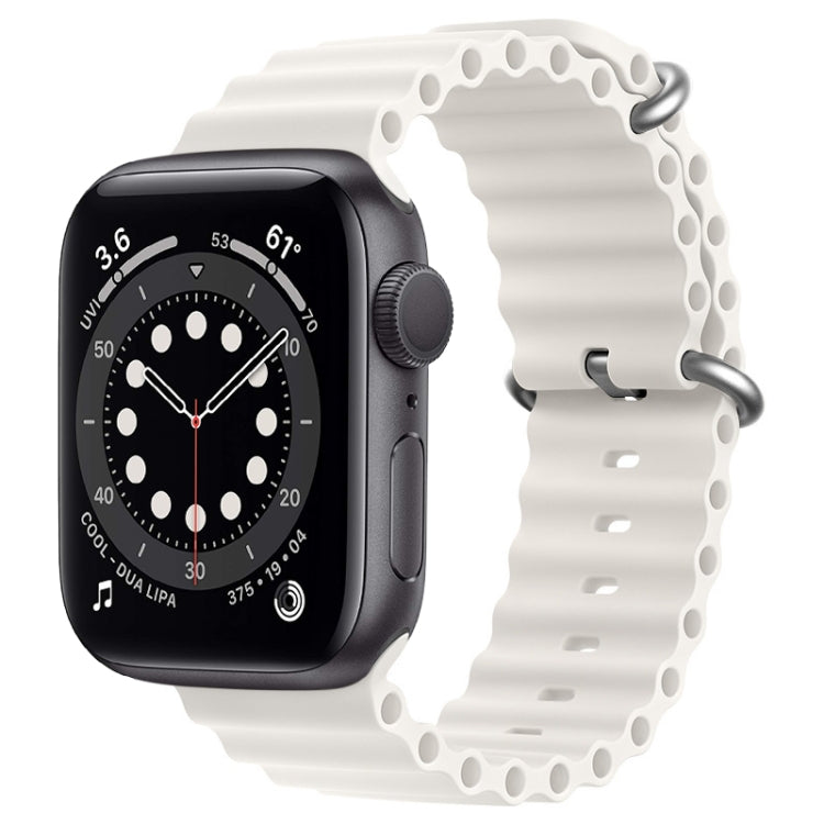 ZGA Ocean シリコンウォッチバンド、Apple Watch Series 10 46mm用、Apple Watch Series 10 42mm用、Apple Watch SE 2023 44mm用、Apple Watch Ultra 2 49mm用、Apple Watch Series 9 45mm用、Apple Watch Ultra 49mm用、Apple Watch Series 8 45mm用