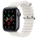 ZGA Ocean シリコンウォッチバンド、Apple Watch Series 10 46mm用、Apple Watch Series 10 42mm用、Apple Watch SE 2023 44mm用、Apple Watch Ultra 2 49mm用、Apple Watch Series 9 45mm用、Apple Watch Ultra 49mm用、Apple Watch Series 8 45mm用