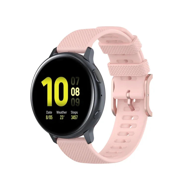 20mm ドットテクスチャー リストストラップ、Galaxy Watch Active 3 / Active 2 / Active用、Polar Ignite用
