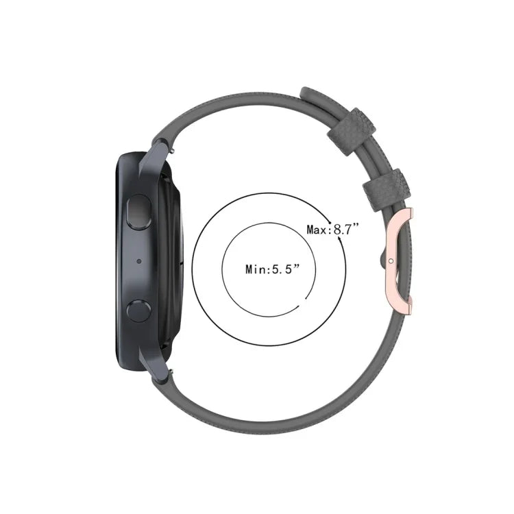 20mm ドットテクスチャー リストストラップ、Galaxy Watch Active 3 / Active 2 / Active用、Polar Ignite用