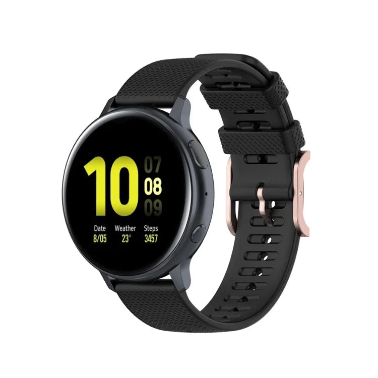 20mm ドットテクスチャー リストストラップ、Galaxy Watch Active 3 / Active 2 / Active用、Polar Ignite用