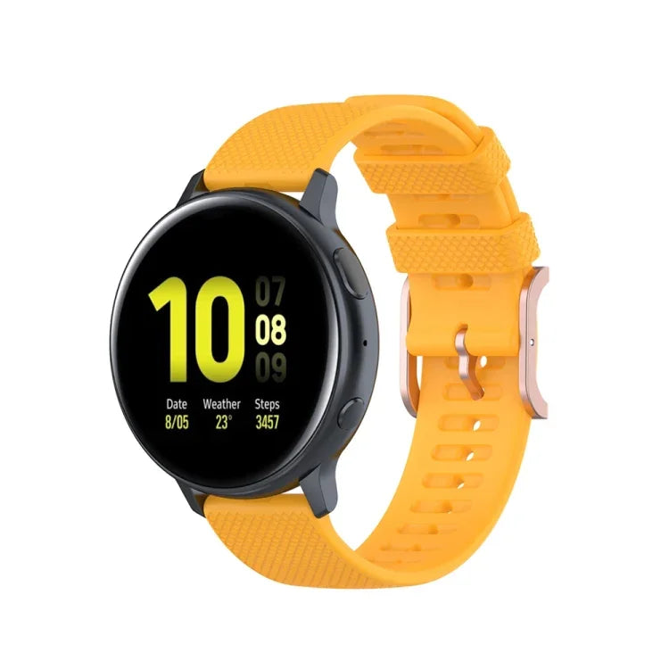 20mm ドットテクスチャー リストストラップ、Galaxy Watch Active 3 / Active 2 / Active用、Polar Ignite用