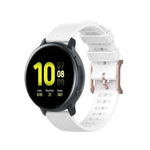 20mm ドットテクスチャー リストストラップ、Galaxy Watch Active 3 / Active 2 / Active用、Polar Ignite用