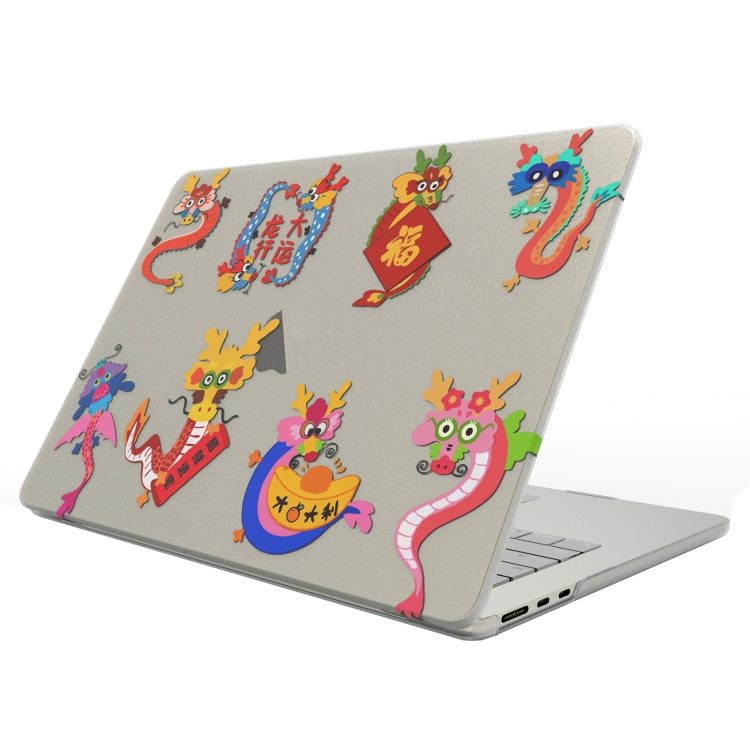 UVプリント柄 ノートパソコン マット保護ケース、MacBook Air 11.6 A1370 / A1465用、MacBook Pro 13.3 A1278用