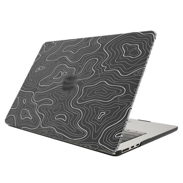 UVプリント柄ノートパソコン用マット保護ケース、MacBook Pro 13.3 Retina A1425 / A1502用、MacBook Pro 15.4 Retina A1398用